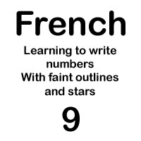 french number neuf handout
