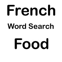 french word search food 