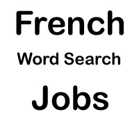 french word search jobs