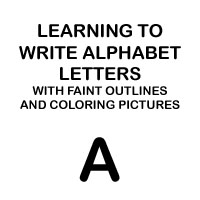 learn letter A