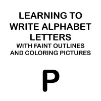 alphabet printout