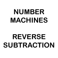 subtracting numbers