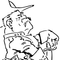 Teddy Roosevelt coloring page