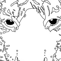 Tiger coloring page