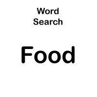 word search food