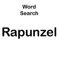 rapunzel word search