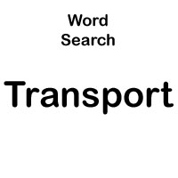 types of transport word searches
