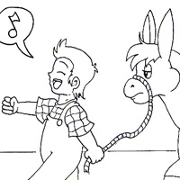 the fable of the man boy and donkey