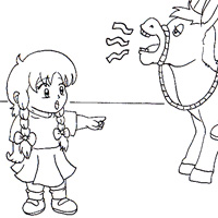 fable coloring page