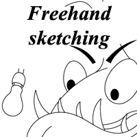 drawing an angler fish