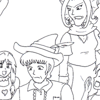 hansel and gretel coloring page