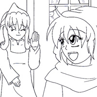 red riding hood free coloring pages