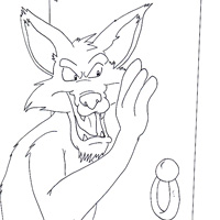 little red riding hood coloring book