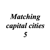 capital cities handout