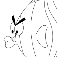 moorishidol coloring pattern