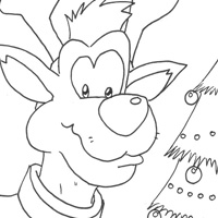 christmas rudolf