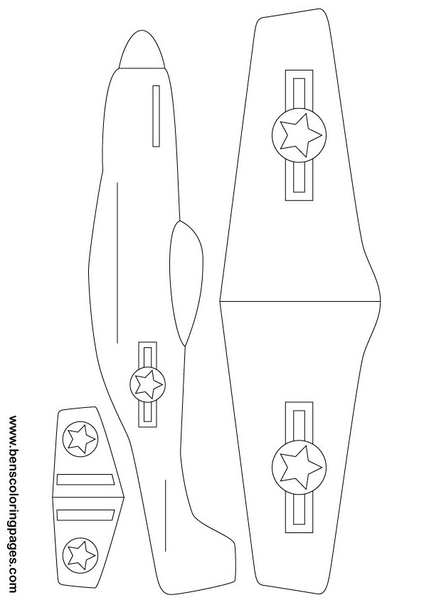 Make Your Own Airplane Crafts Activity