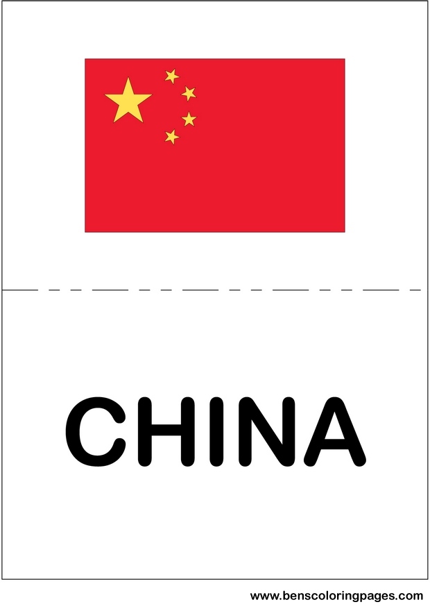 world flags china