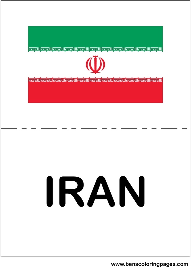 picture of iran flag