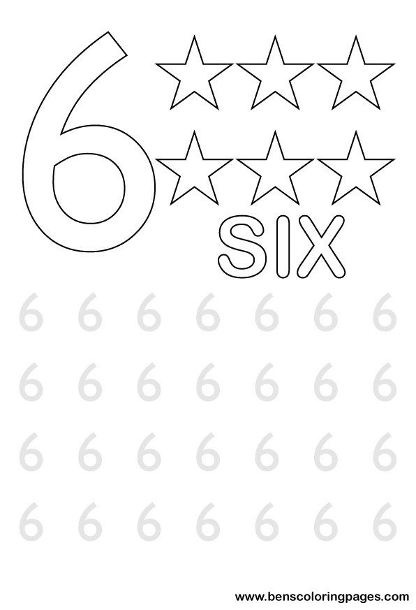 number six writing in french