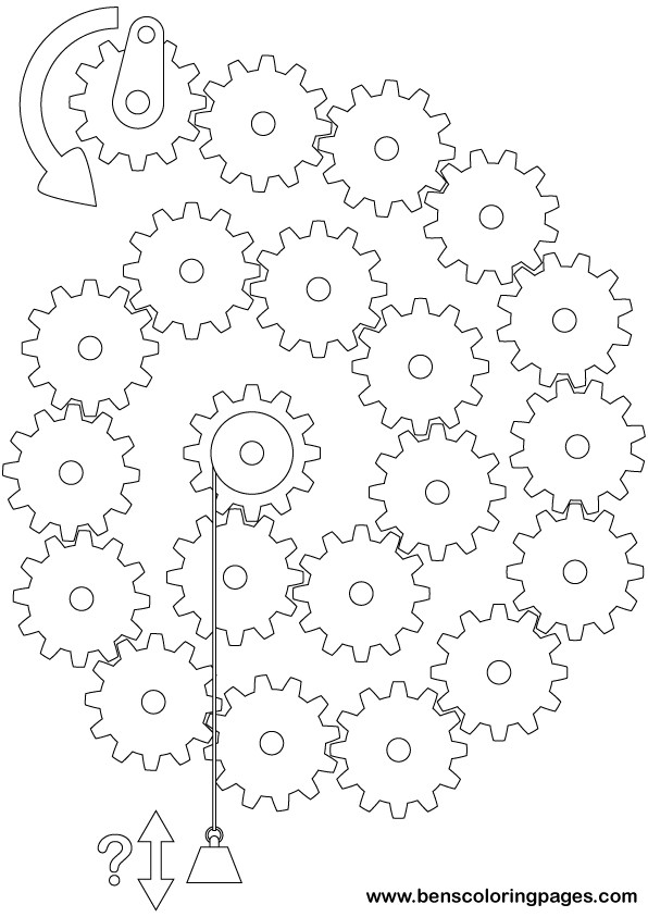 Printable gears exercise