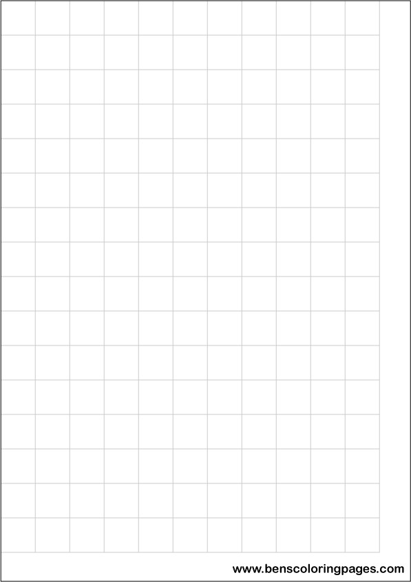 Printable large square grid