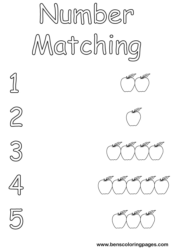 matches coloring page