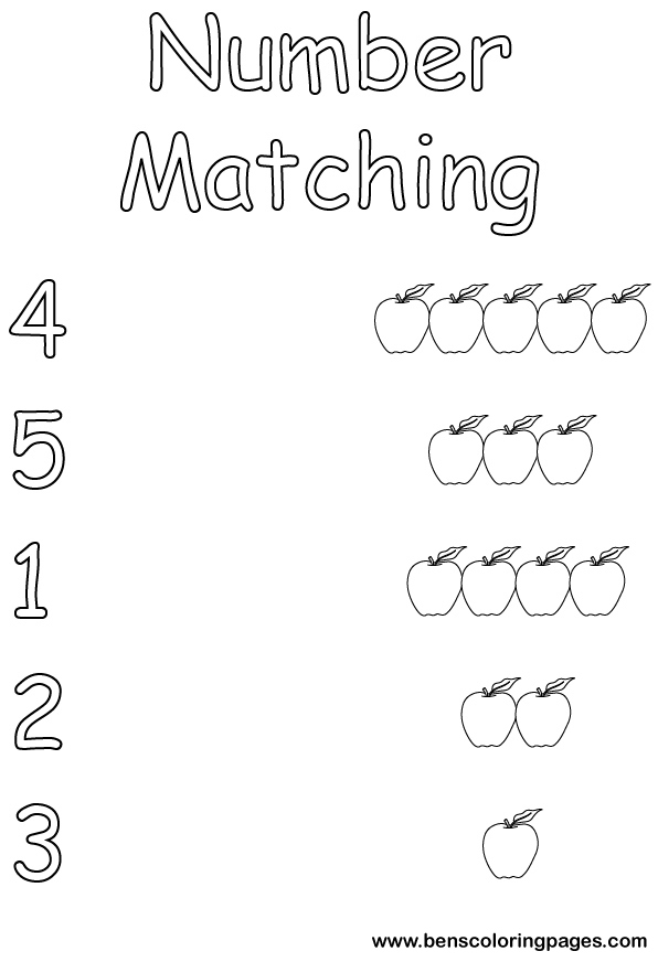 maths coloring page