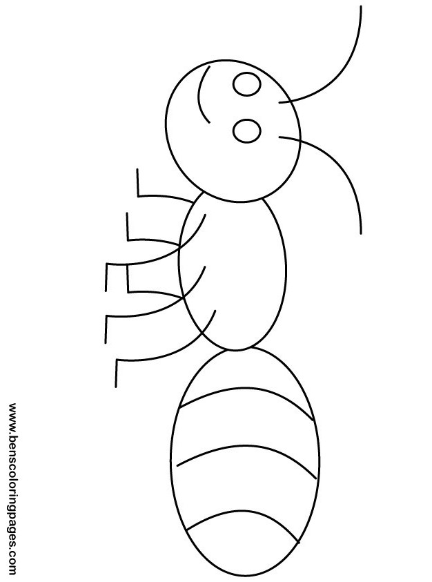 printable bugs coloring book