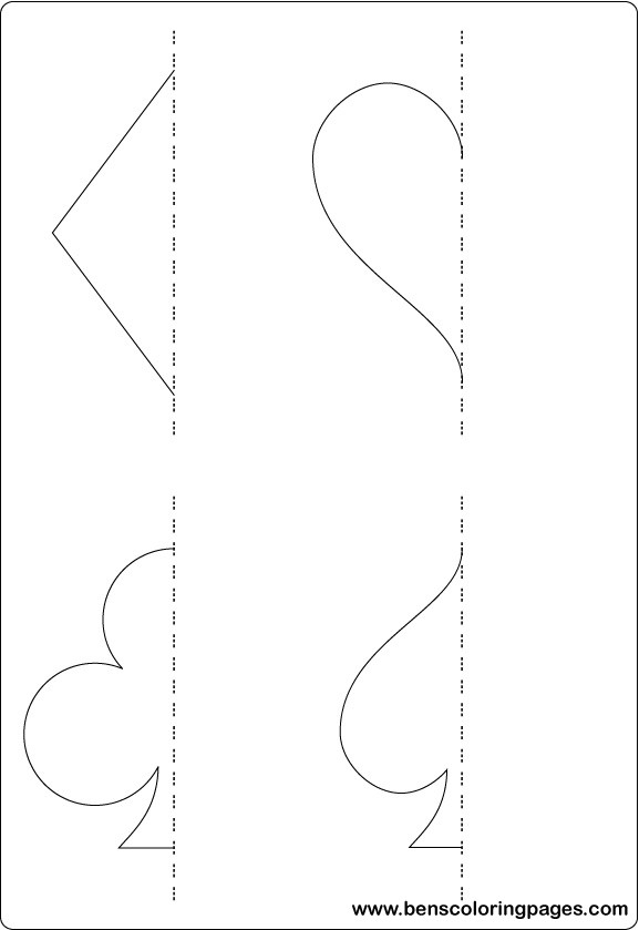 s line of symmetry coloring pages - photo #10