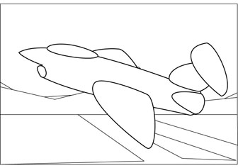 jet drawing