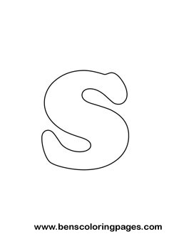 letter S drawing