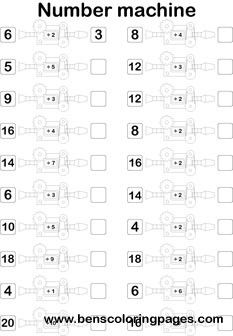 division number machine printout