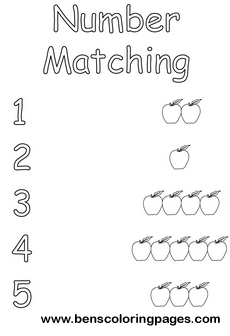 maths coloring sheet
