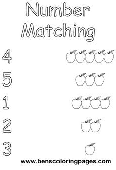 maths coloring sheet