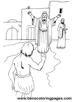 prodigal son coloring pages