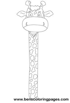 giraffe drawing