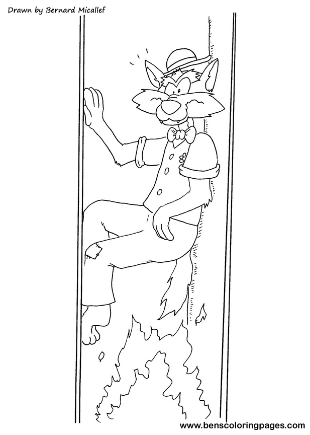 free three little pigs coloring sheet