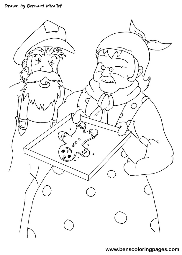 The ginger bread man fairy tale