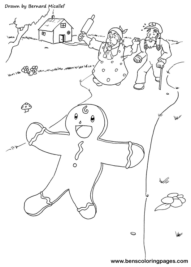 the ginger bread man