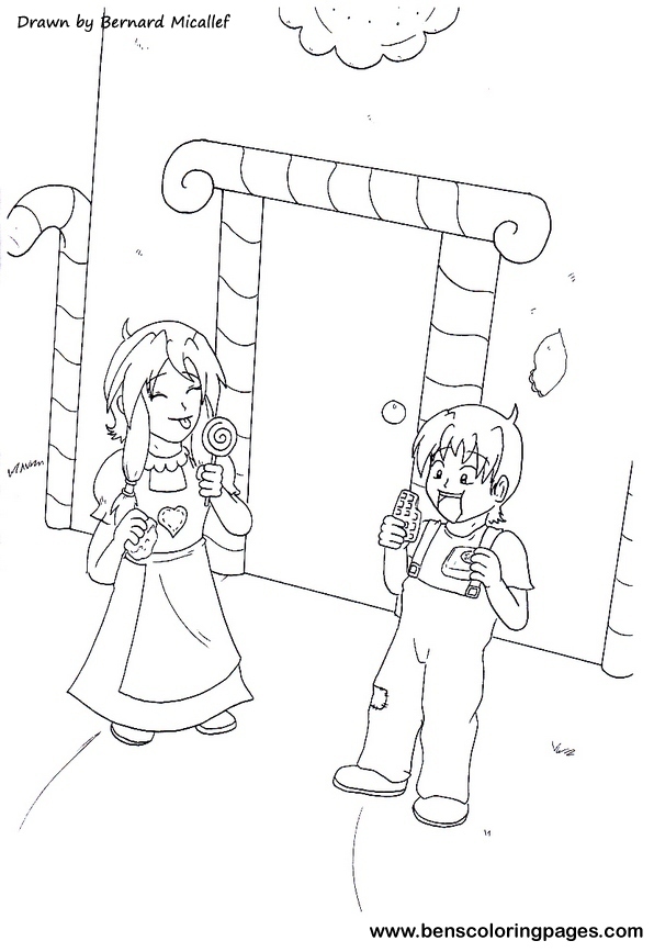 fairy tales coloring pages