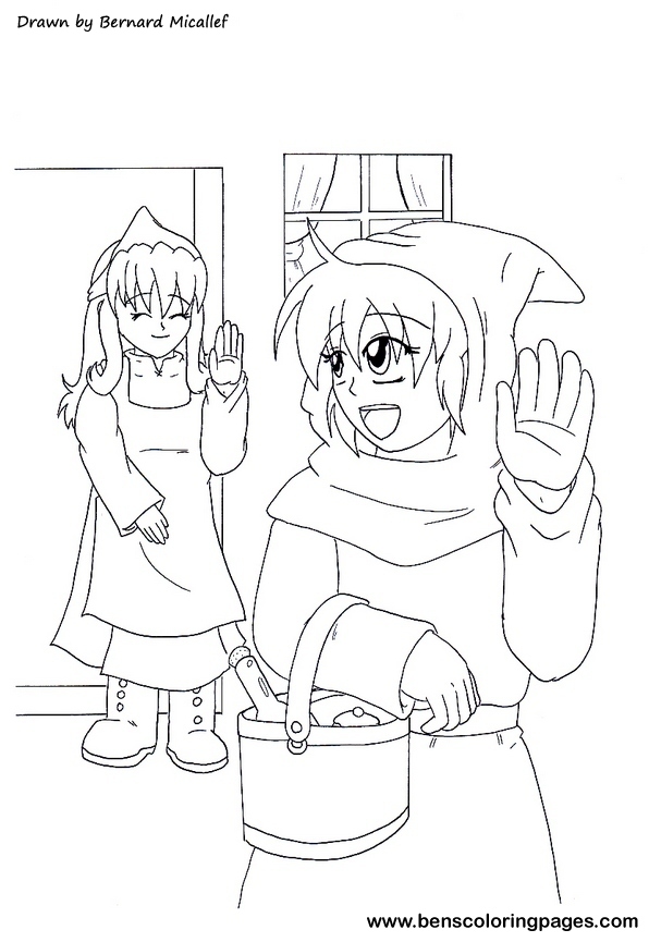 little red riding hood coloring book