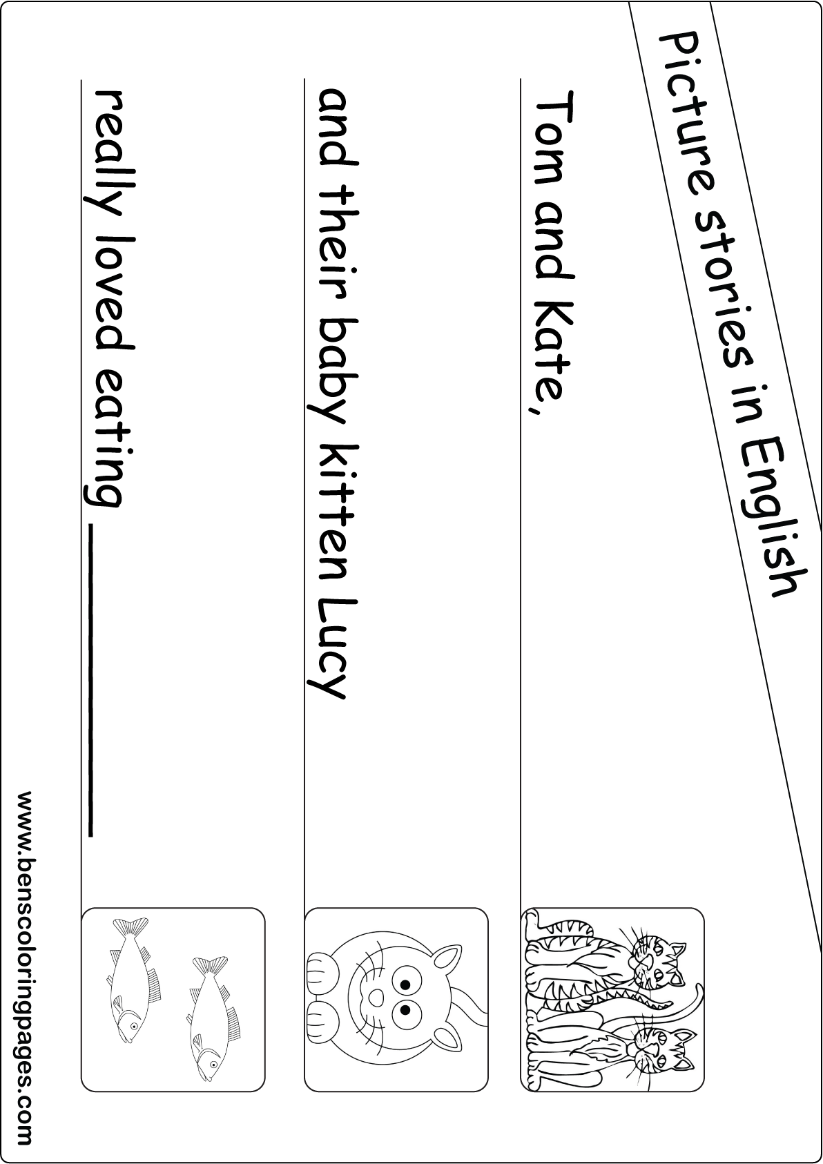 Lucy the kitten picture story