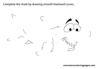 coloring pages sharks