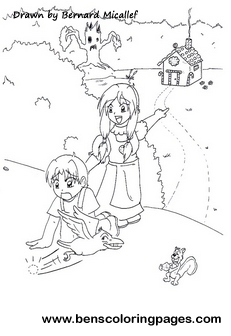 free fairy coloring pages