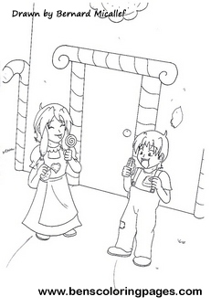 coloring pages of fairy tales