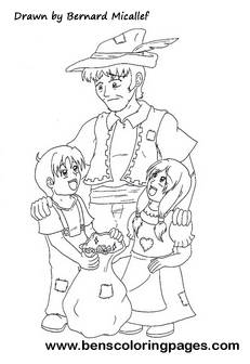 fairy coloring sheets