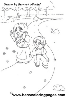 fairy coloring pages