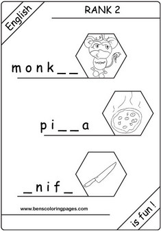 english vocabulary for kids