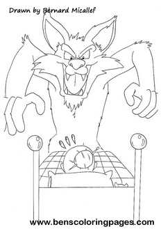 coloring book red riding hood